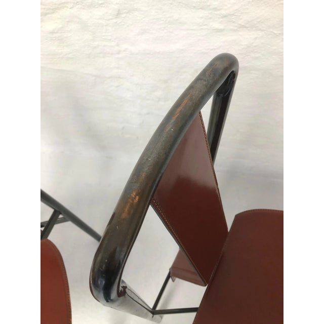 Animal Skin Irma Chair by Achille and Pier Giacomo Castiglioni for Zanotta For Sale - Image 7 of 9