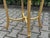 1970 French Louis XVI Gold Beech Pink Marble Tables - Pair For Sale - Image 16 of 17