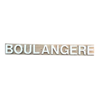 Vintage French Boulangère Sign For Sale