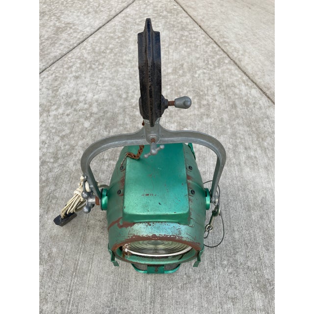 Bardwell & McAlister Inc. Model “Baby” Hollywood Motion Picture Spotlight For Sale - Image 9 of 13