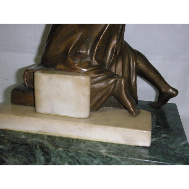 Allegorical Figure, 19th Century, Bronze For Sale - Image 18 of 18