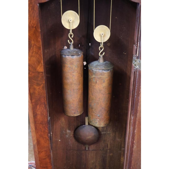 Klaas Troost 18th Century Dutch Burl Walnut Tall Case Grandfather Clock For Sale - Image 10 of 18