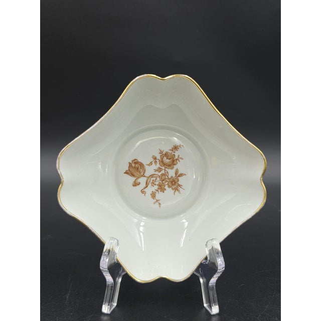 Mid 20th Century French Limoges Trinket Square Dish For Sale - Image 14 of 18