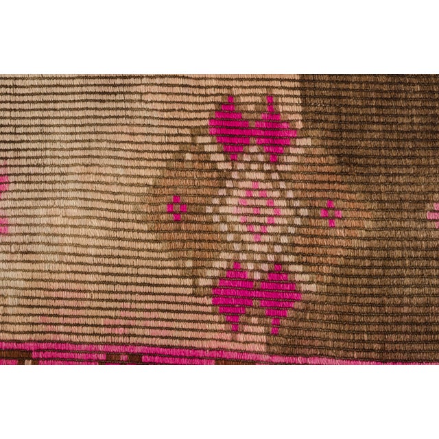 Turkish Vintage Anatolian Wool Area Kilim For Sale - Image 3 of 10