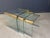 Hollywood Regency T35 Nesting Tables from Galotti & Radice, 1975, Set of 3 For Sale - Image 3 of 11