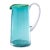 Lagoon Glass Juice Pitcher- Azul, Green & Clear For Sale