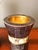 1980s Pair of Tessellated Horn and Brass Candle Holders For Sale - Image 11 of 12
