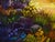 Evening Magic by Michelle Condrat | Oil on board Colorful forest scene with golden trees and sunlight. For Sale - Image 4 of 5