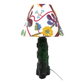 Glass Table Lamp by Paul Kedelv for Reijmyre, Sweden, 1960s For Sale