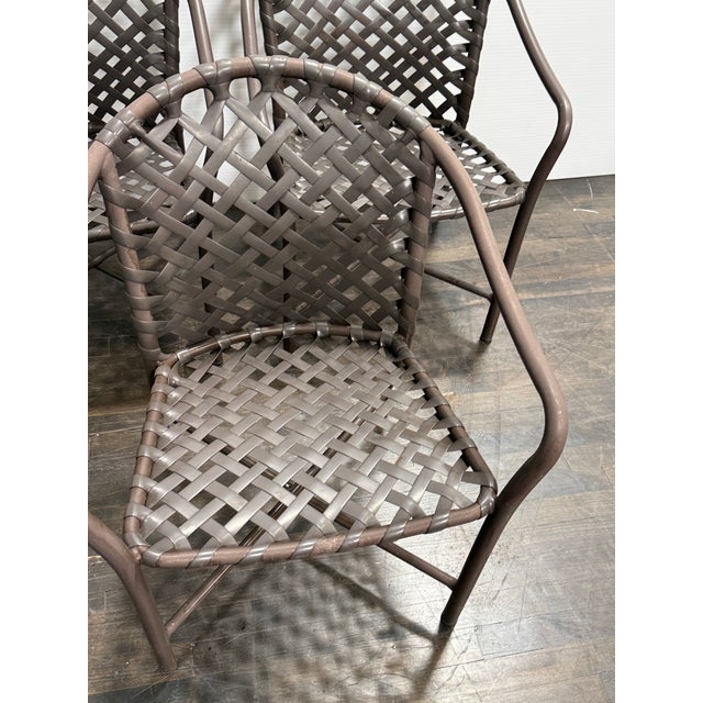 Brown Jordan Outdoor Armchairs, Set of Three For Sale - Image 9 of 12