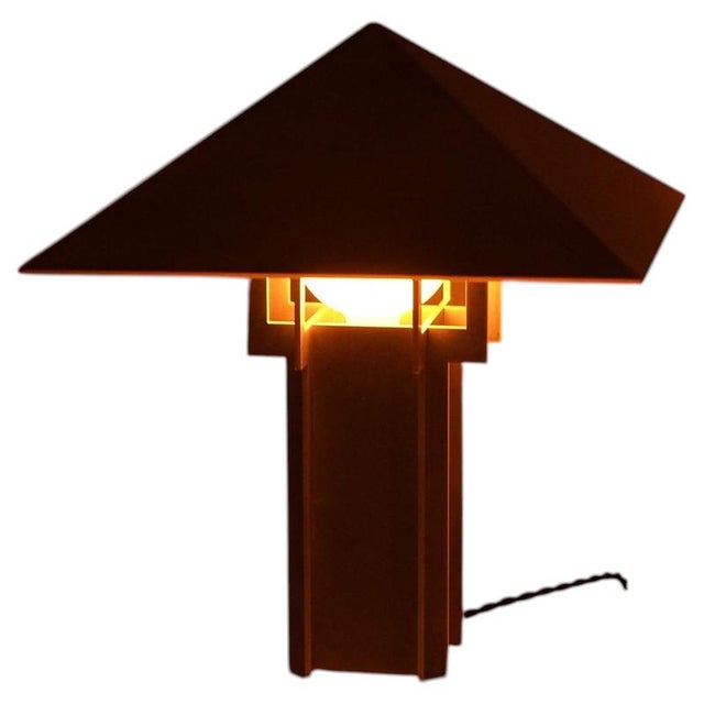 Metal Pinnacle of Aphelion Aluminum Table Lamp by Bureau of Entropy For Sale - Image 7 of 7