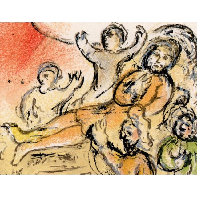 Marc Chagall, Penelope and the Bow of Ulysses from Odyssey, 1989, Lithograph For Sale - Image 4 of 10