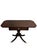 Traditional Antique English Regency Style Mahogany Drop Leaf Pedestal Side Table With Drawer For Sale - Image 3 of 10