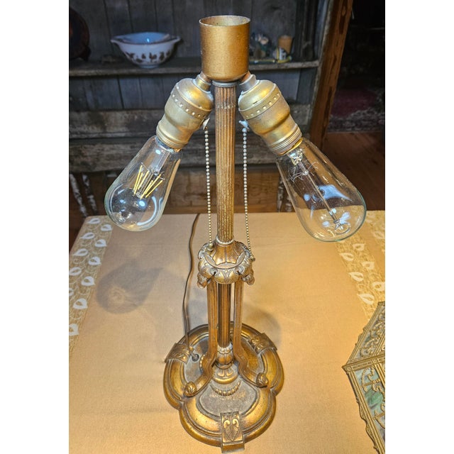 Early 20th Century Bradley and Hubbard Table Lamp For Sale - Image 13 of 18