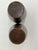 Vintage Japanese Silver Inlaid Bamboo Design Bronze Vase Set of 2 Meiji Period For Sale - Image 12 of 17