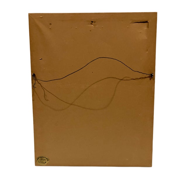 Antique Watercolor Etching of a European Village Street Scene Signed by v. Carre in a Gilded Frame For Sale - Image 14 of 18