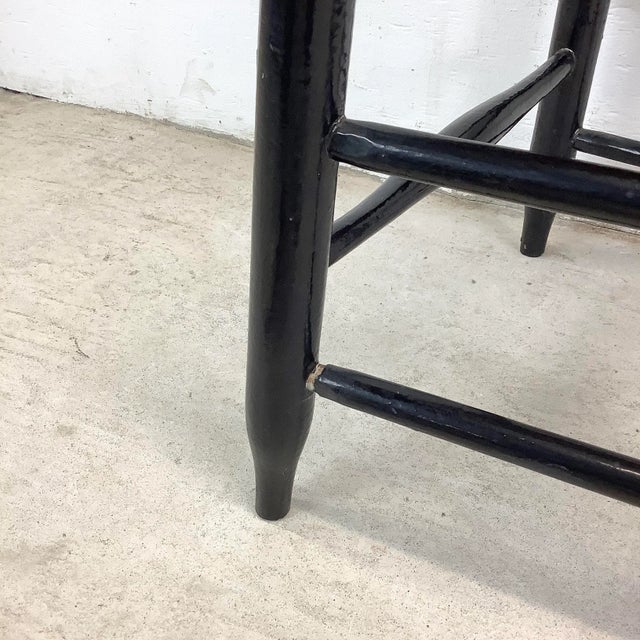 Petite Vintage Hitchcock Style Side Chair For Sale - Image 10 of 11