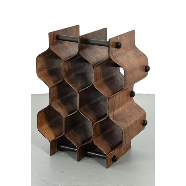Brown Wine Rack from Ab Formtra For Sale - Image 8 of 8