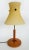 Postmodern Vintage Itre Murano Venezia Murano Glass Table Lamp in Wood, "Carlotta" For Sale - Image 3 of 12