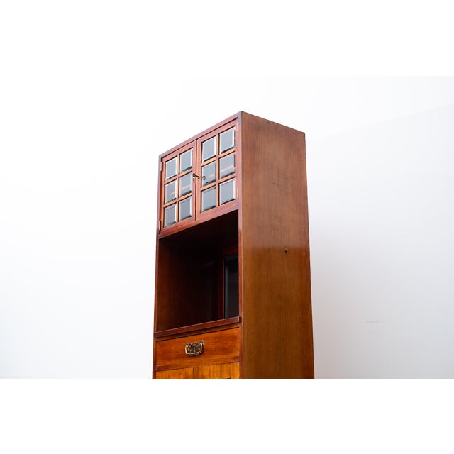 Art Nouveau Pillar Cabinet in the style of Josef Hoffmann for Anton Pospischil, Vienna, 1905 For Sale - Image 4 of 18