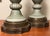 1930s Victorian Neoclassical Celadon Glass Table Lamps With Gold Accents and Detailed Filigree Ormolu Bases, a Pair For Sale - Image 11 of 11