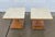 1970s Mid-Century Modern Walnut Marble Tables - a Pair For Sale In Los Angeles - Image 6 of 8