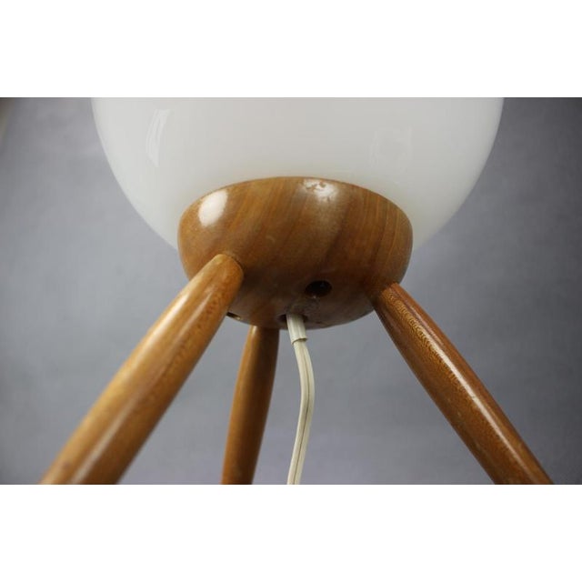 Gold Mid-Century Table Lamp, Uluv, 1960s For Sale - Image 8 of 10