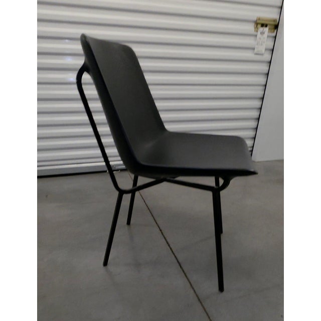 Roche Bobois “Less Is More” Glass & Concrete Dining Table W/ 6 Cédric Ragot Stiletto Chairs + 2 Ava Armchairs by Song Wen Zhong For Sale In Phoenix - Image 6 of 11