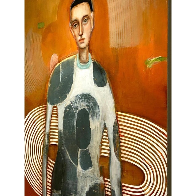 Early 21st Century Michele Mikesell, The Griffin, 2022, Oil on Canvas For Sale - Image 5 of 17