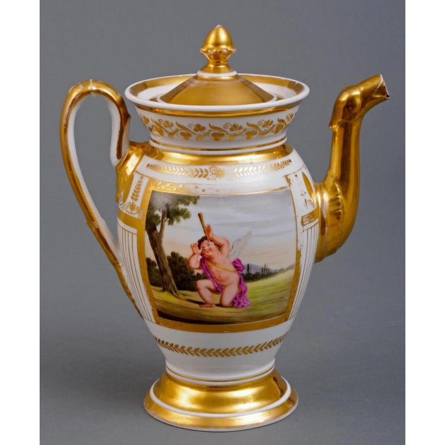 Paris Porcelain Coffee Pot, Circa 1810 For Sale - Image 12 of 12