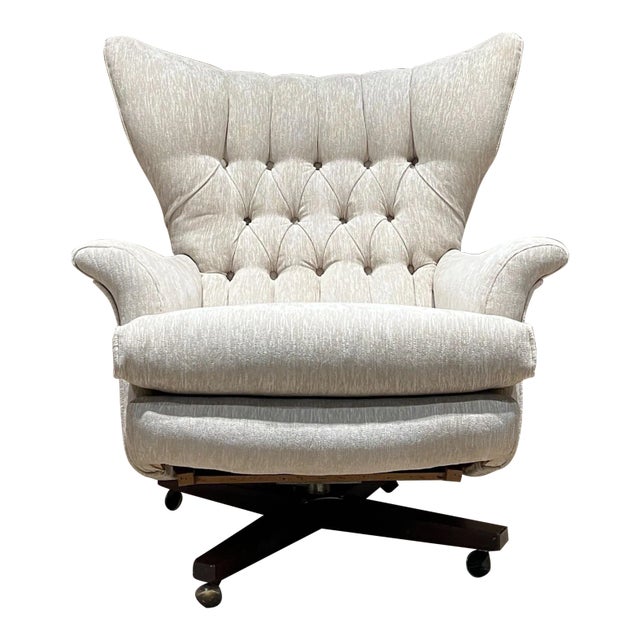 1962 Sublime G Plan 6250 James Bond Tilt and Swivel Armchair Restored For Sale