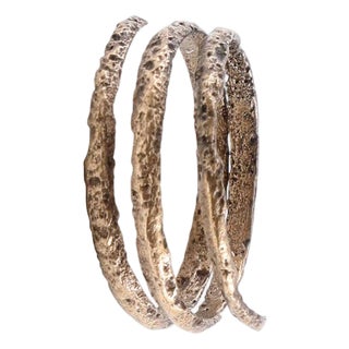 VIKING WARRIOR’S COIL RING, 10th CENTURY AD, SIZE 7 3/4 For Sale