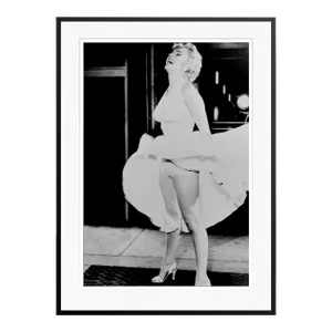 Marilyn Monroe "The Seven Year Itch" Archival Pigment Print Black Framed