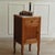 Brown Louis XV Style Bedside Table with Marble Top, 1900 For Sale - Image 8 of 11
