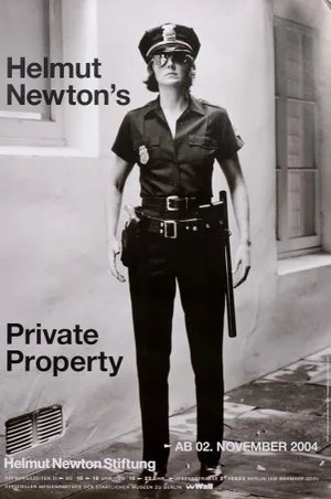 Helmut Newton, Private Property, 20th Century, Poster