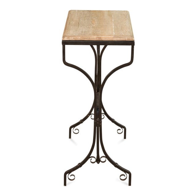Reclaimed Wood Bistro Table Chairish