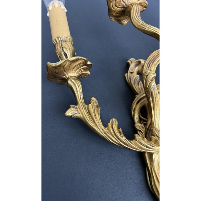 Vintage French Wall Sconces, Set of 2 For Sale - Image 13 of 15