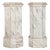 Pair of Faux-Marble Painted Pine Columns, Early 20th Century For Sale