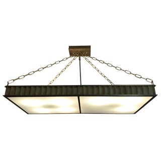Rare Middlebury Billard Pendant Burnished Brass For Sale