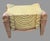 Early 20th Century Italian Venetian Style Cast Resin Footstool Bench Featuring Trompe l'Oeil Drapery For Sale - Image 12 of 12