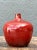 Vintage Sang De Bouf Red Glazed Ceramic Vase For Sale - Image 4 of 12