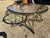 Hollywood Regency Vintage LaBarge Steel & Brass Hollywood Regency Maison Jansen Style Demi-Lune Table and Coffee Table Set of 2 For Sale - Image 3 of 12