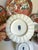 Set of 46 Arita Imari Peacock Scalloped Dinnerware Made in Japan For Sale - Image 9 of 12