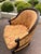 1990s Michael Taylor Classic Style Fluted Mahogany Arm Chair For Sale In Sacramento - Image 6 of 8