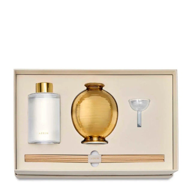 AERIN Siena L'Ansecoy Orange Blossom Diffuser Set, Gold For Sale - Image 4 of 4