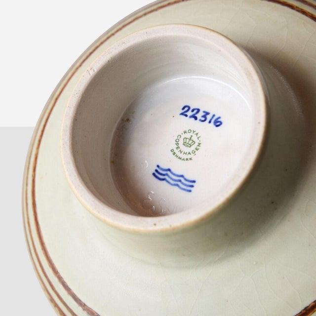 Eva Staehr Nielsen Bowl & Candlesticks - 3 Pieces For Sale In San Francisco - Image 6 of 6