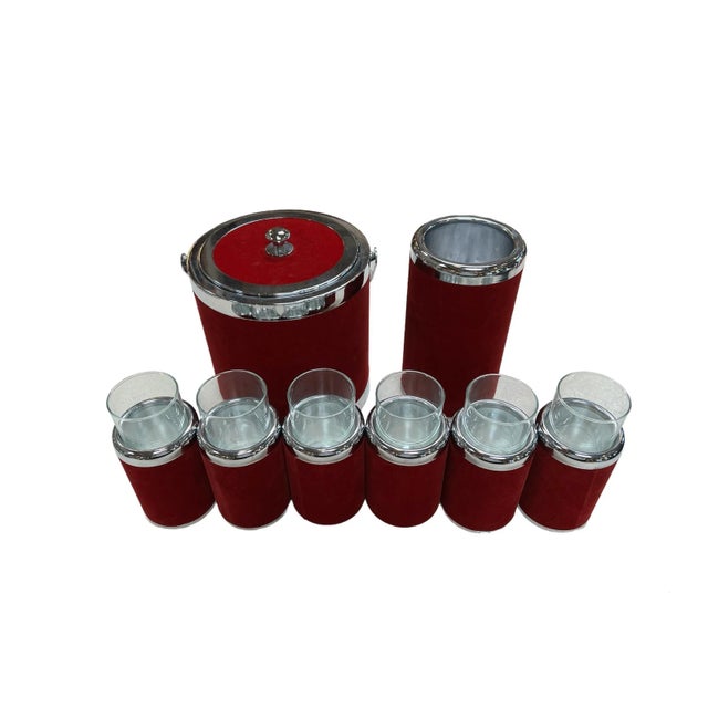 Vintage Italian Cocktail Barware Accessories 1980s- 8 Pieces For Sale - Image 11 of 11