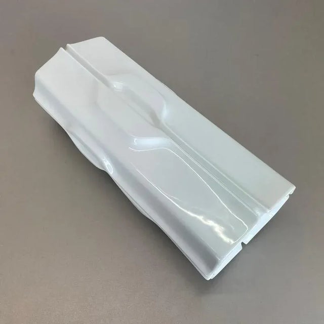 Large Op Art German Porcelain Vase from Fürstenberg Ceramics, Germany, 1970s For Sale - Image 17 of 18