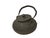 Rustic Vintage Rustic Mixed Iron Relief Cranes Motif Teapot Shape Display Art For Sale - Image 3 of 11