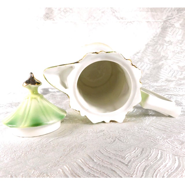 Late 18th Century Unmarked Floral Chocolate Pot With Dimensional Flower Details For Sale - Image 12 of 13